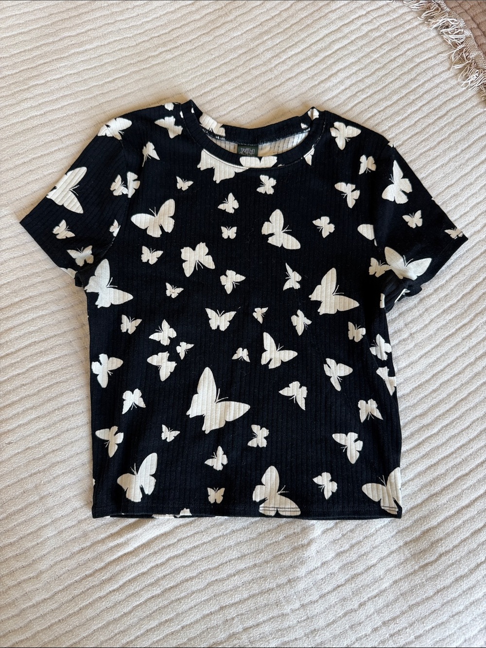wild fable butterfly baby tee